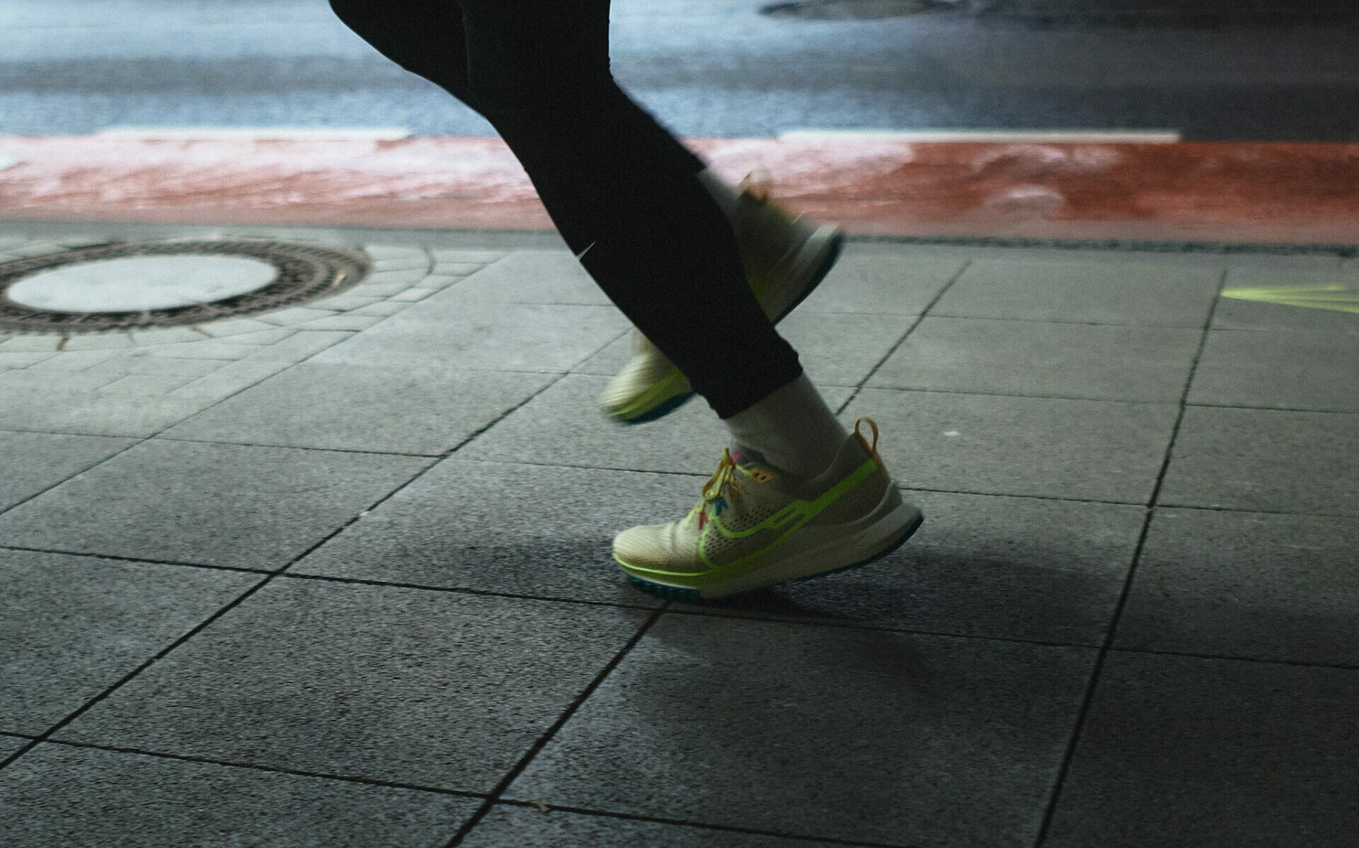 Laufschuhe mit mehr Grip bei Nässe. Hier der Nike Pegasus Trail 4